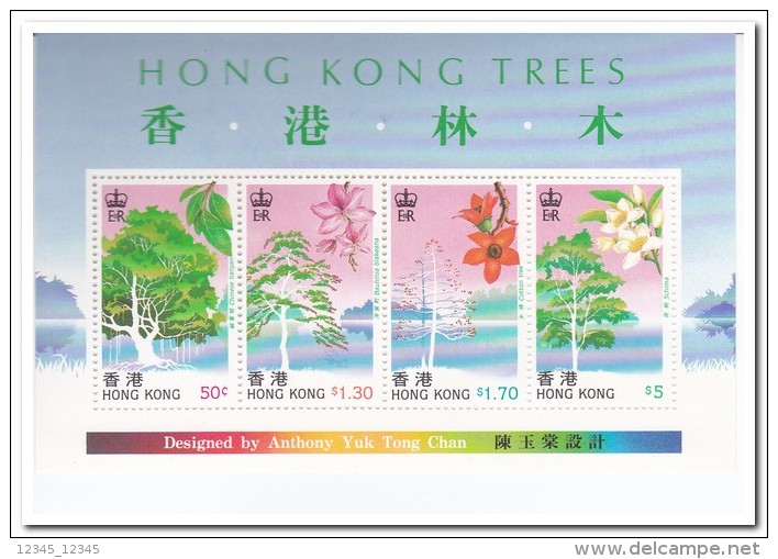 Hong Kong 2001, Postfris MNH, Trees - Ongebruikt