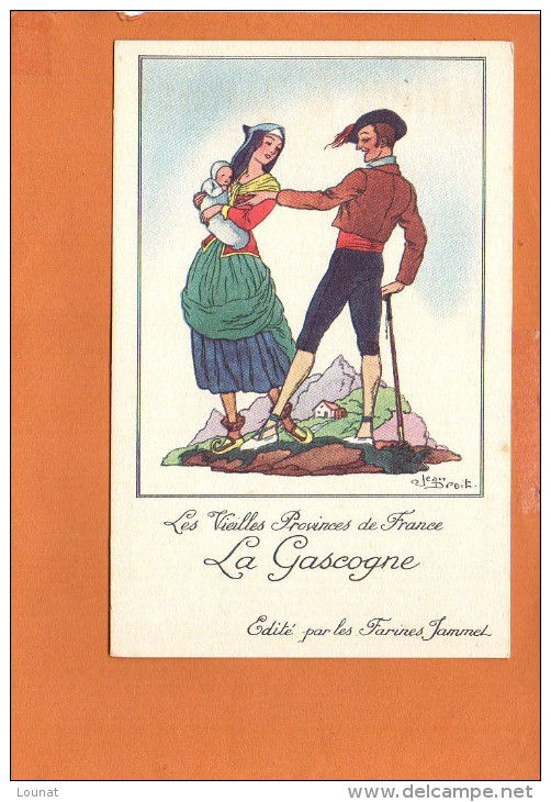 Illustrateur Jean DROIT - Les Vieilles Provinces De France - "La Gascogne " Edité Par Les Farines Jammet - Droit