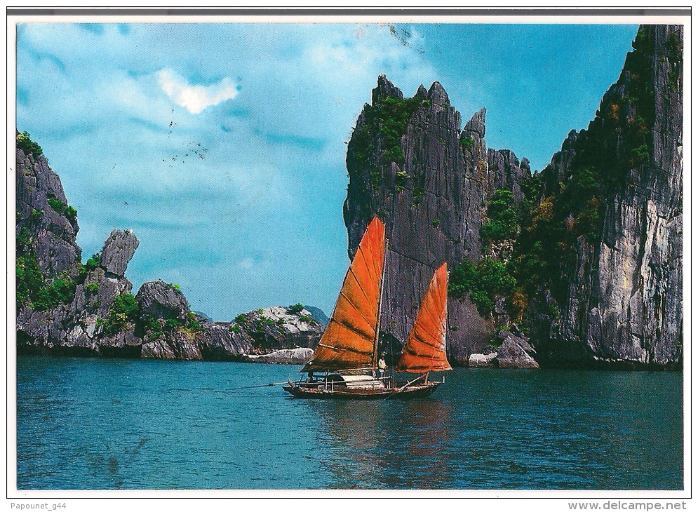 Carte Vietnam (( Halong - Vietnam ) - Viêt-Nam