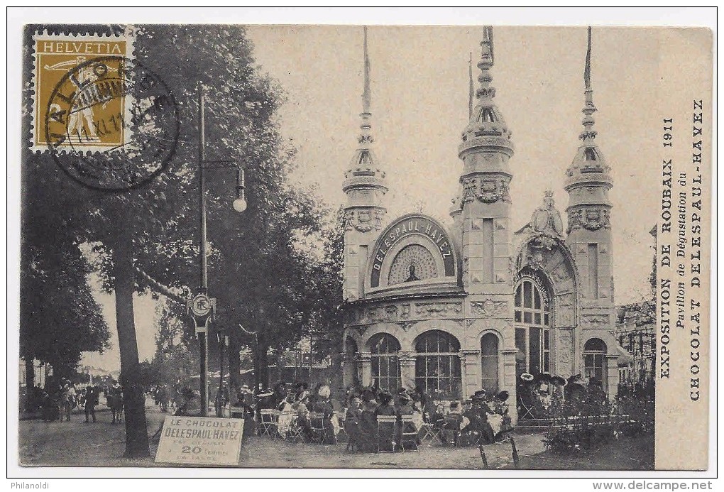 Suisse SCHNAPSZAHL, Cachet Insolite11.XI.11.XI VALLORBE Sur Carte Postale, Curiosité Numérique - Marcophilie