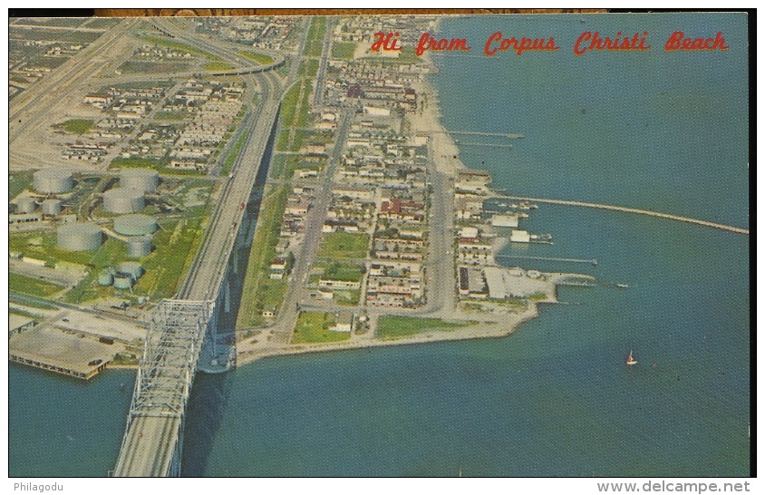 3 Postcard From Corpus Cristi Around 1968 - Corpus Christi