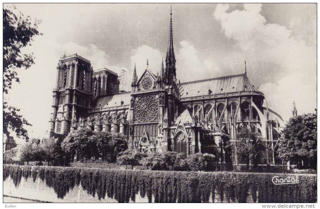FRANCE :1966: §§ CPA §§ : PARIS : Notre-Dame Et Rosace Sud. - Kirchen