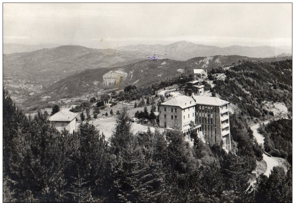 Piacenza - Passo Del Penice : Panorama E Albergo Buscaglkia - Piacenza