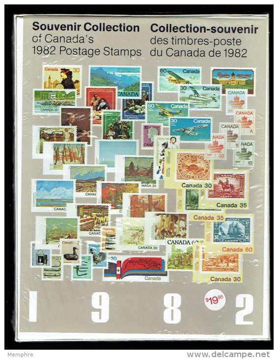 1982  Annual Collection  Still In Original Shrink Wrap UNOPPENED - Canadese Postmerchandise