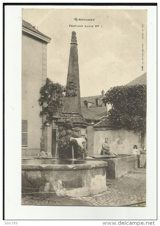 90 - Territoire De Belfort - Giromagny - La Fontaine - Animée- - Giromagny