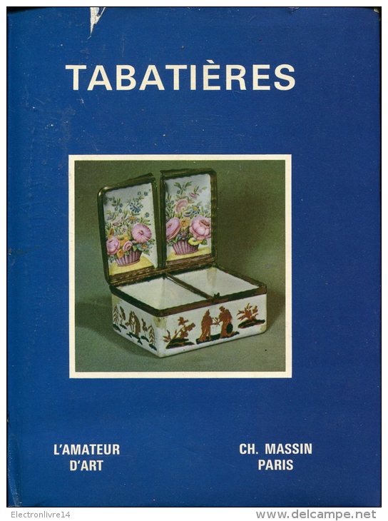 L'amateur D'art Tabatieres  Ed Massin - Libri