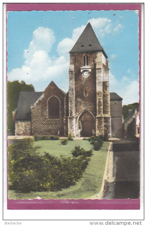 80.- SAINT-VALERY-SUR-SOMME .- L' Eglise Saint-Martin - Saint Valery Sur Somme