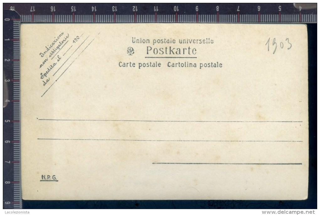 393/16  CPA CARTOLINA POSTALE 1903  CAROVANA UFFICIALI 10° FANTERIA ROSIGNANO VERA FOTO - Reggimenti