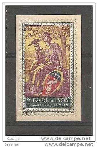 LYON Foire1917 Vignette Poster Stamp - Other & Unclassified