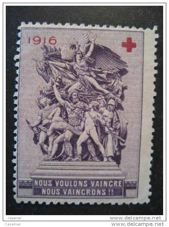 1916 Red Cross Croix Rouge Cruz Roja - Red Cross