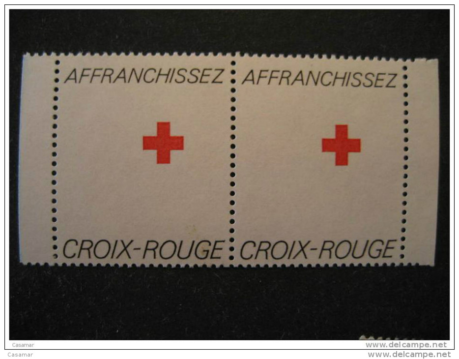 Afranchisez Croix Rouge Pair - Cruz Roja