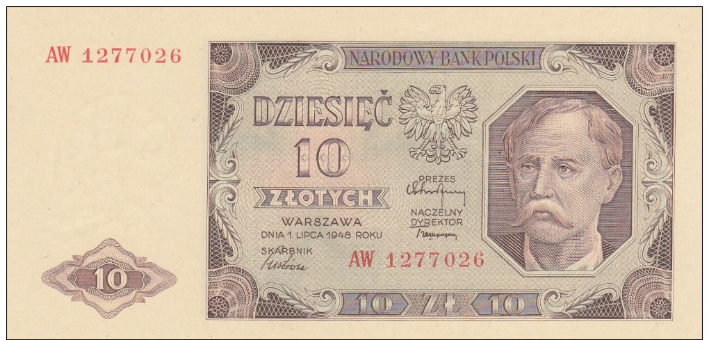 Narodowy  Bank  POLSKI    1948 - Polonia