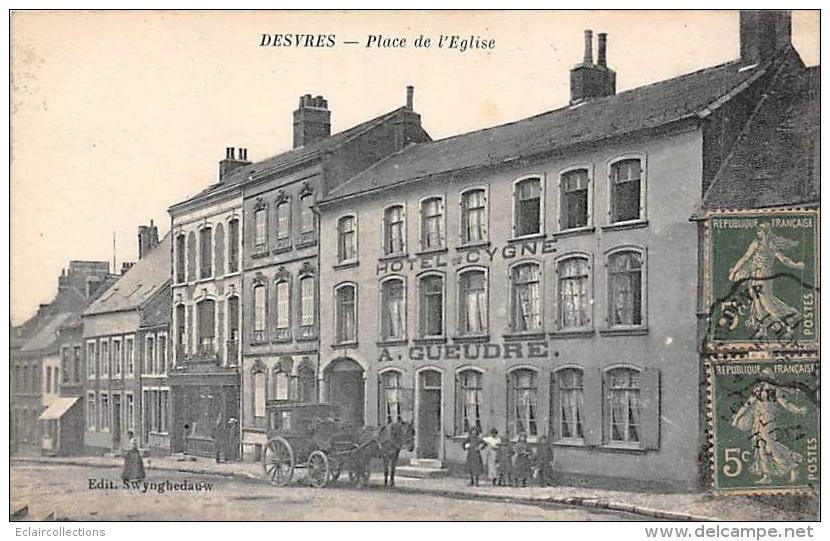 Desvres    62     Rue De L'Eglise  Hôtel Du Cygne - Desvres