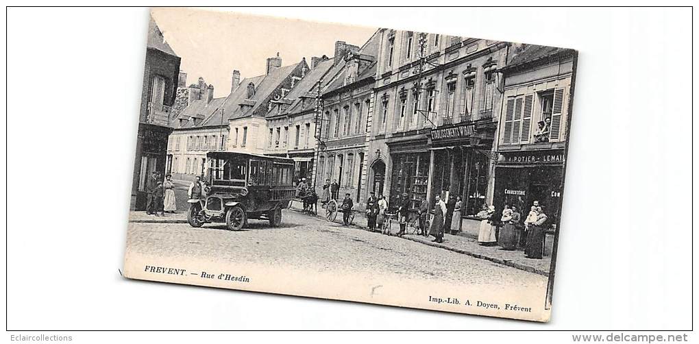 Frévent    62       Rue  D'Hesdin. Autobus - Sonstige & Ohne Zuordnung