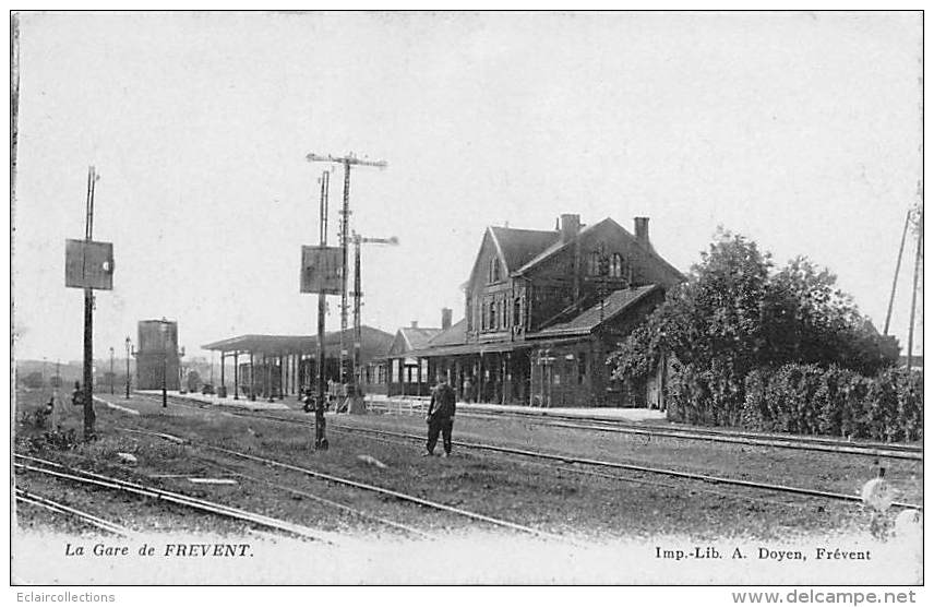 Frévent    62        La Gare. L' Intérieur. - Andere & Zonder Classificatie