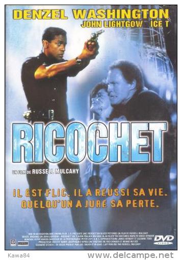 D-V-D  Denzel Washinton  "  Ricochet  " - Politie & Thriller