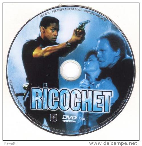 D-V-D  Denzel Washinton  "  Ricochet  " - Politie & Thriller