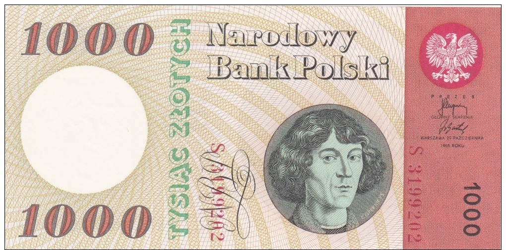 Narodowy  Bank  POLSKI  1965 - Polonia