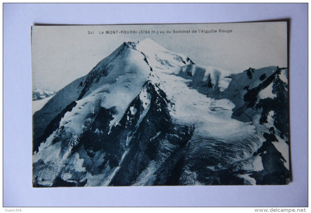 Le Mont Pourri Vu Du Sommet De L'Aiguille Rouge (SAVOIE) - Autres & Non Classés