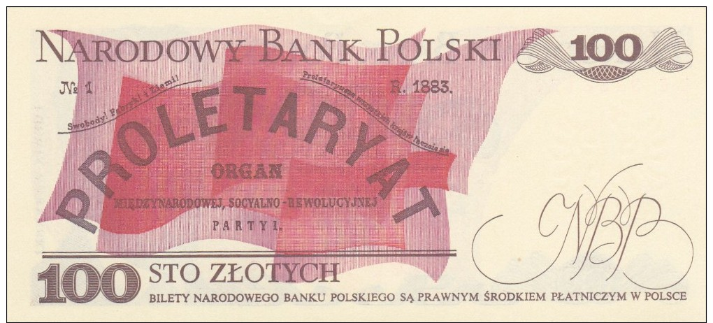 Narodowy  Bank  POLSKI  1982 - Polonia