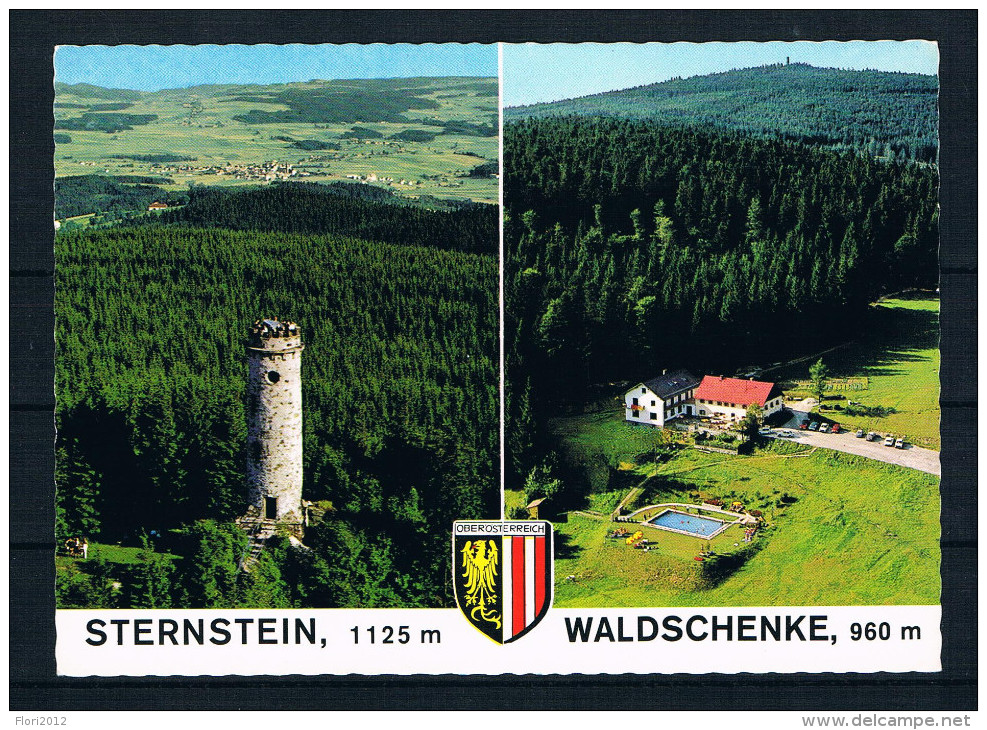 (A008) AK Österreich - Sternstein - Waldschenke - Luftbild - Bad Leonfelden