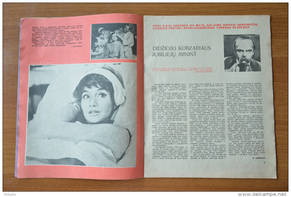 Lithuania Litauen USSR Period Cinema Moves 1964 Nr. 10 - Magazines