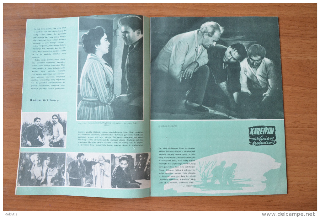 Lithuania Litauen USSR Period Cinema Moves 1962 Nr.8 - Magazines