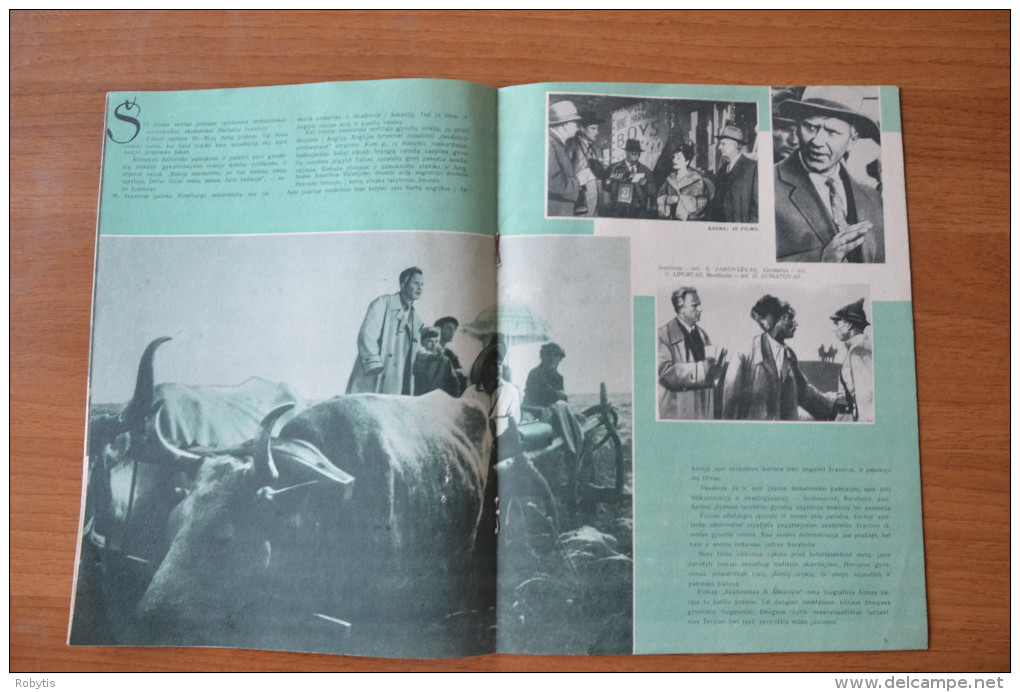 Lithuania Litauen USSR Period Cinema Moves 1962 Nr.8 - Magazines