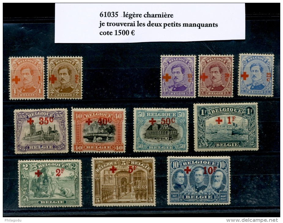 150/163 * Légère Charnière  Cote 1500 Euros (en 2019) - 1918 Croix-Rouge
