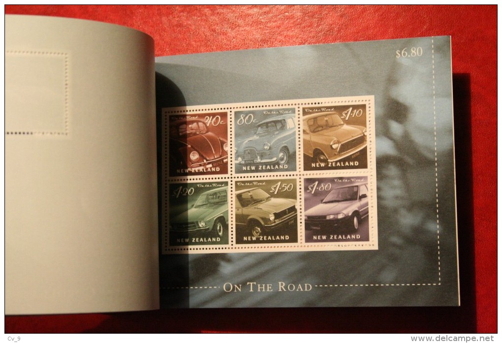 2000 CARS AUTO VOITURE COCHE PRESTIGE Booklet POSTFRIS / MNH / ** New Zealand / Neu Seeland / Nouvelle-Zélande - Booklets