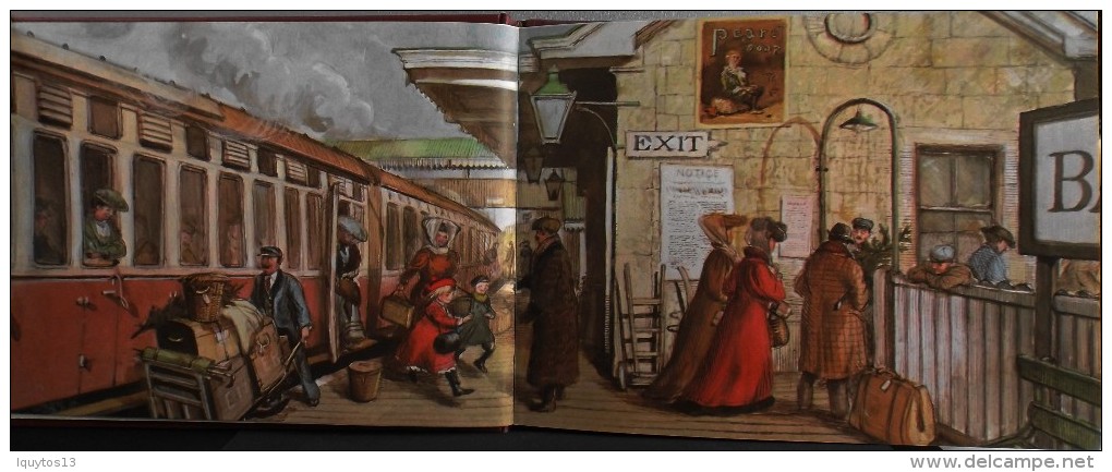 LIVRE ILLUSTRE En Couleur En Double Page - AN EDWARDIAN CHRISTMAS Par John S. GOODALL - En TBE - - Livres Illustrés