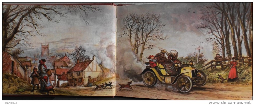 LIVRE ILLUSTRE en Couleur en Double page - AN EDWARDIAN CHRISTMAS par John S. GOODALL - En TBE -