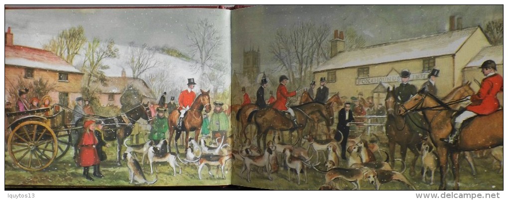 LIVRE ILLUSTRE en Couleur en Double page - AN EDWARDIAN CHRISTMAS par John S. GOODALL - En TBE -