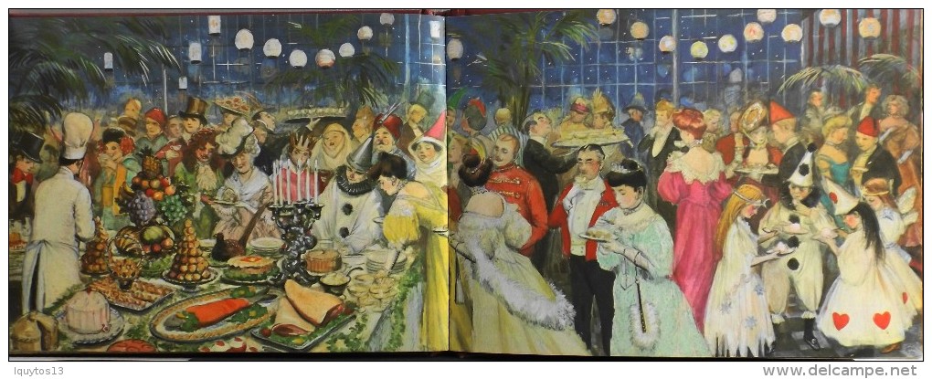 LIVRE ILLUSTRE en Couleur en Double page - AN EDWARDIAN CHRISTMAS par John S. GOODALL - En TBE -