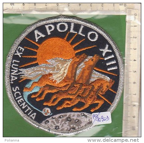 PO4090D# PATCH ASTRONAUTICA - SPAZIO - APOLLO XIII EX LUNA, SCIENTIA - NASA SPACE - Scudetti In Tela
