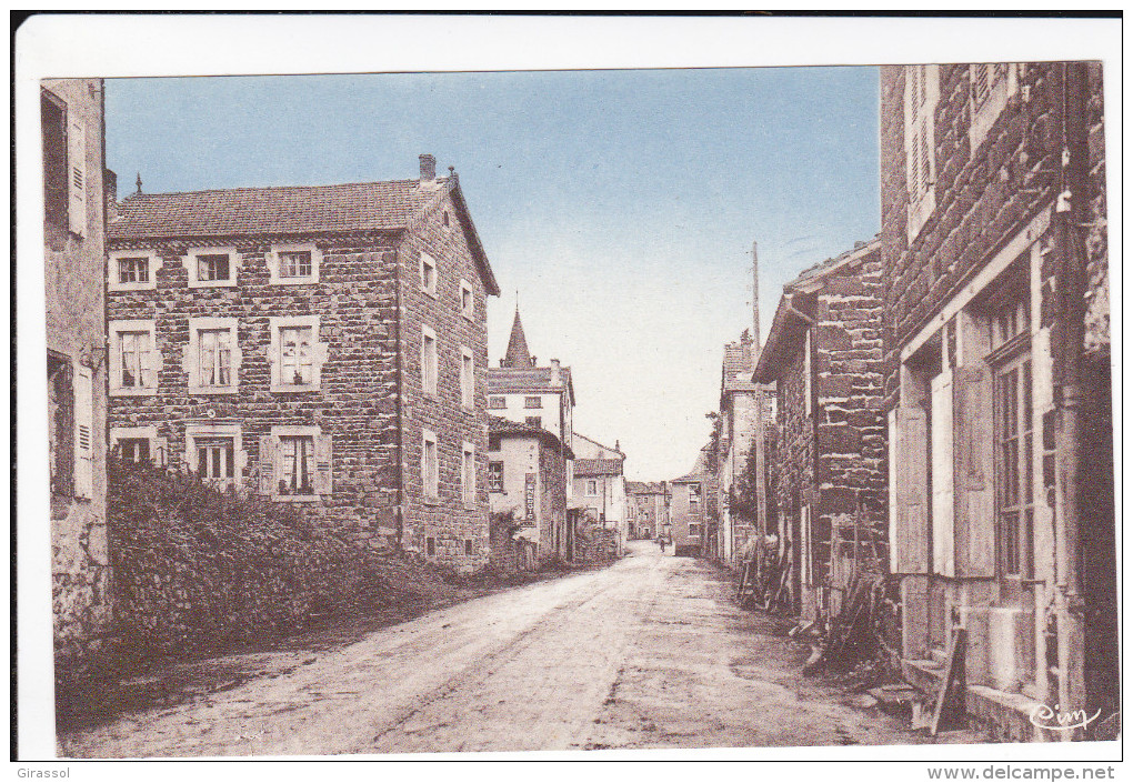 CPA LOUDES 43 BORUE RUE DE LACHENEAU ED CIM - Loudes