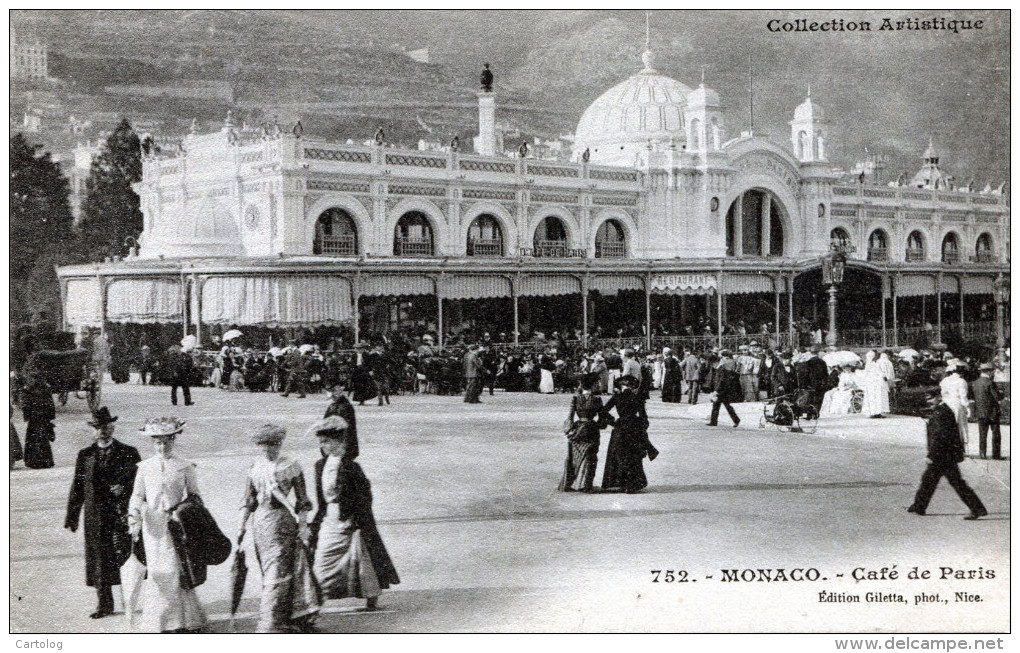 Monaco. Café De Paris - Cafés & Restaurants