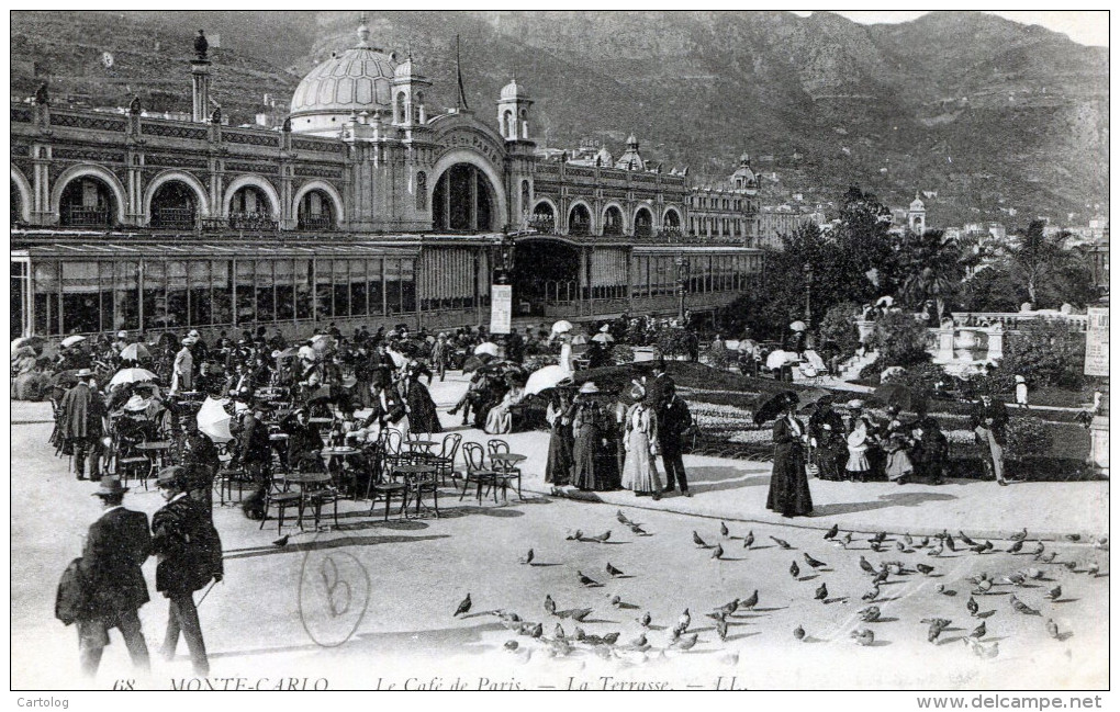 Monte-Carlo. Le Café De Paris. La Terrasse - Cafés & Restaurants