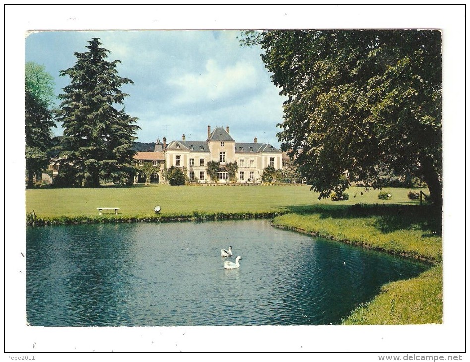 CSM 91 LARDY Le Château & Son Splendide Parc: Chateau - Parc - Plan D'eau Avec Canards - Lardy