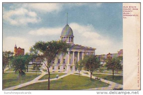 Illinois Springfield Old State House Now County Building - Springfield – Illinois