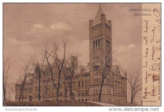 Illinois Springfield High School1908 - Springfield – Illinois