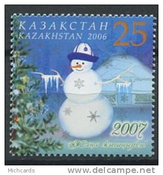 102 KAZAKHSTAN 2006 - Nouvel An Bonhomme De Neige - Neuf Sans Charniere (Yvert 477) - Kazakhstan