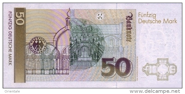 GERMANY FEDERAL REPUBLIC P. 45 50 M 1996 UNC - 50 Deutsche Mark