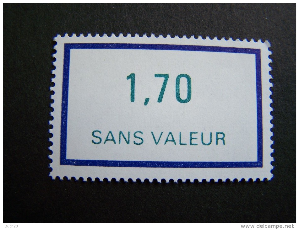 FICTIFS NEUF ** N°F214 SANS CHARNIERE (FICTIF F 214) - Ficticios