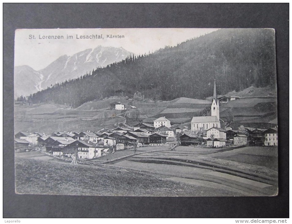 AK ST.LORENZEN Im Lesachtal B. Hermagor 1910/// D*18948 - Lesachtal