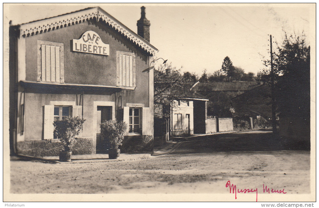 55 MUSSEY  Café De La Liberté  (carte) Photo - Other & Unclassified