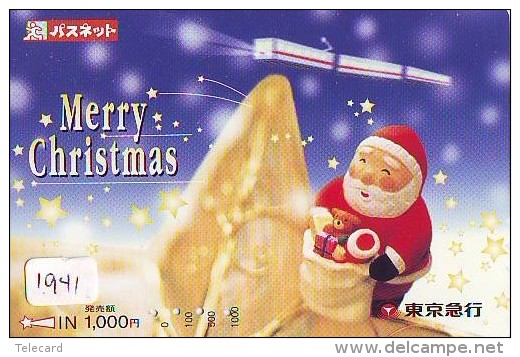 Télécarte Japon NOËL (1941) MERRY CHRISTMAS * Phonecard * Telefonkarte WEIHNACHTEN JAPAN * KERST NAVIDAD * NATALE - Noel