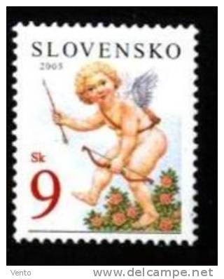 Slovakia 2005 Mi 504 ** Love - St. Valentin - Ungebraucht