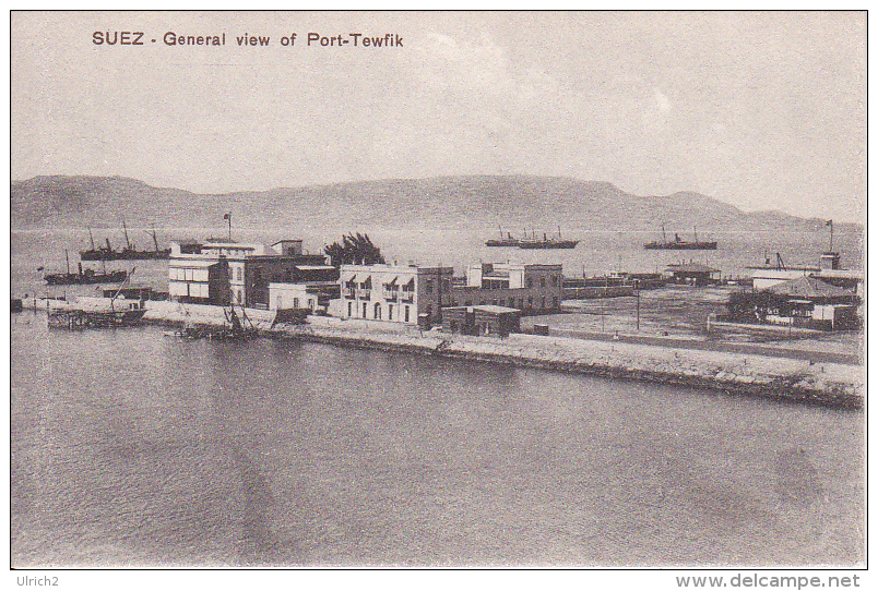 PC Suez - General View Of Port-Tewfik  (21171) - Sues