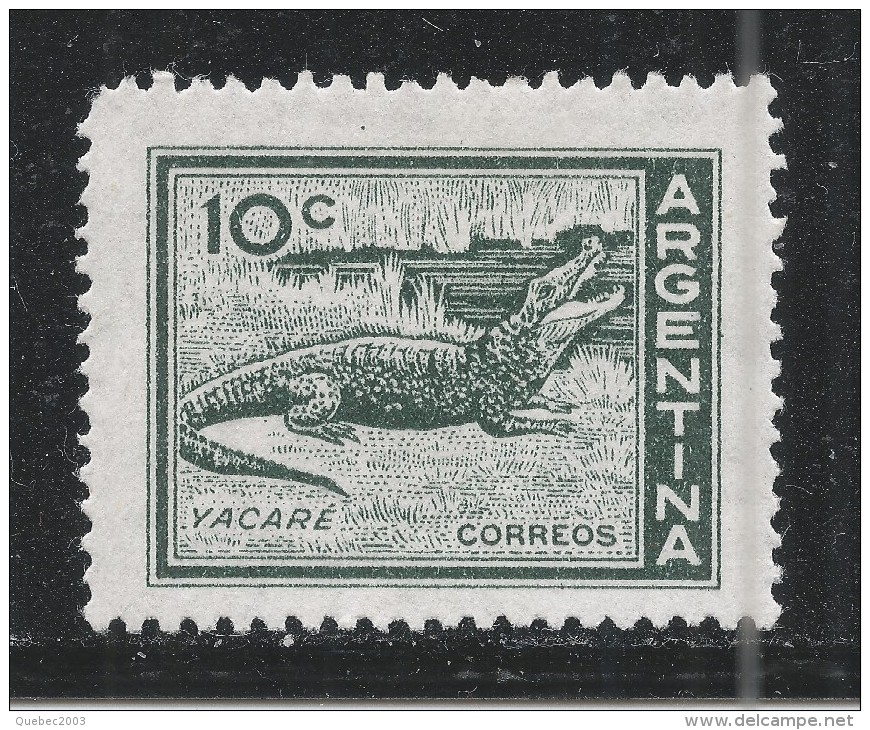 Argentina 1959. Scott #685 (MH) Fauna, Cayman - Neufs